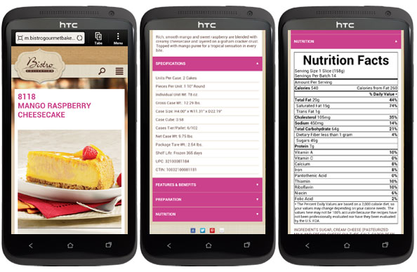 Bistro Collection - Hillshire Brands Sitecore Case Study