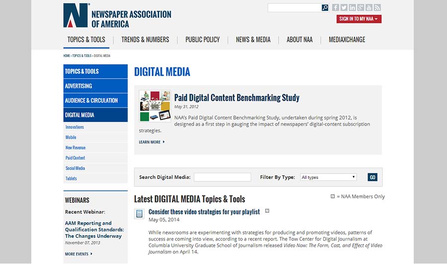 National Newspaper Association Case Study