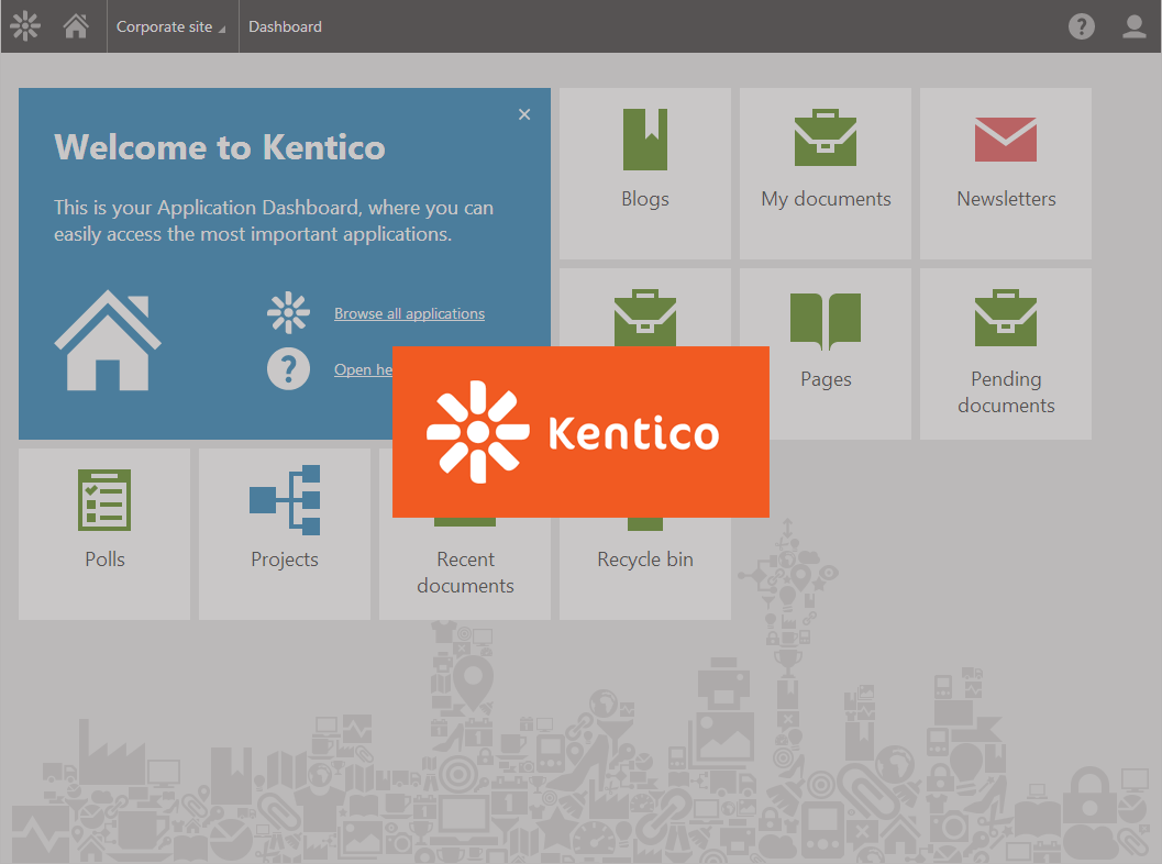 Kentico 8 and Dashboard